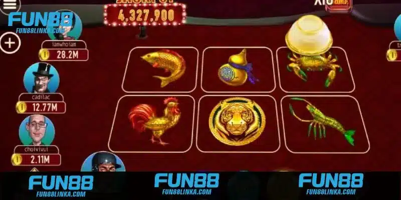 Hướng dẫn cách chơi bầu cua tại Fun88